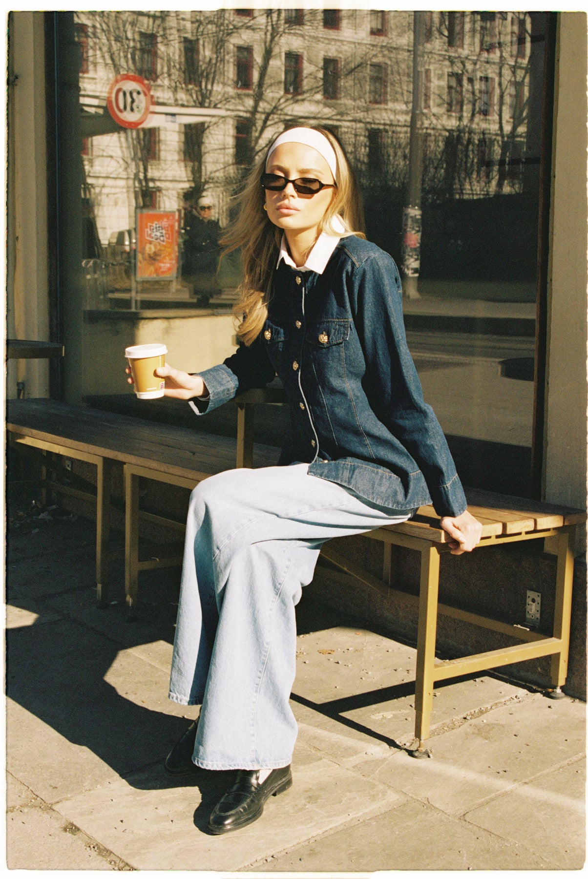 Pernilla Denimjacka - Mörkblå