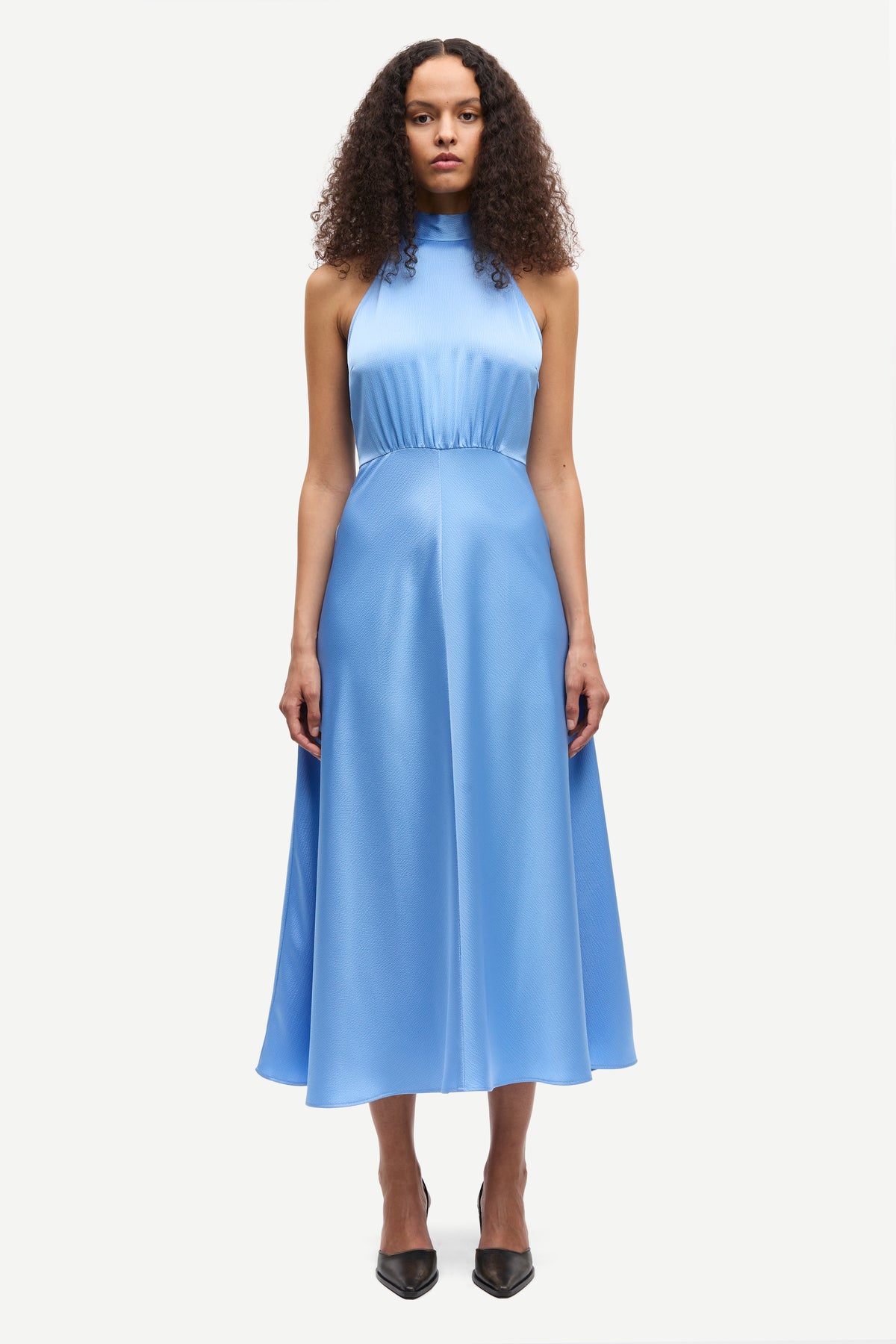 Rheo Dress - Della Robbia Blue