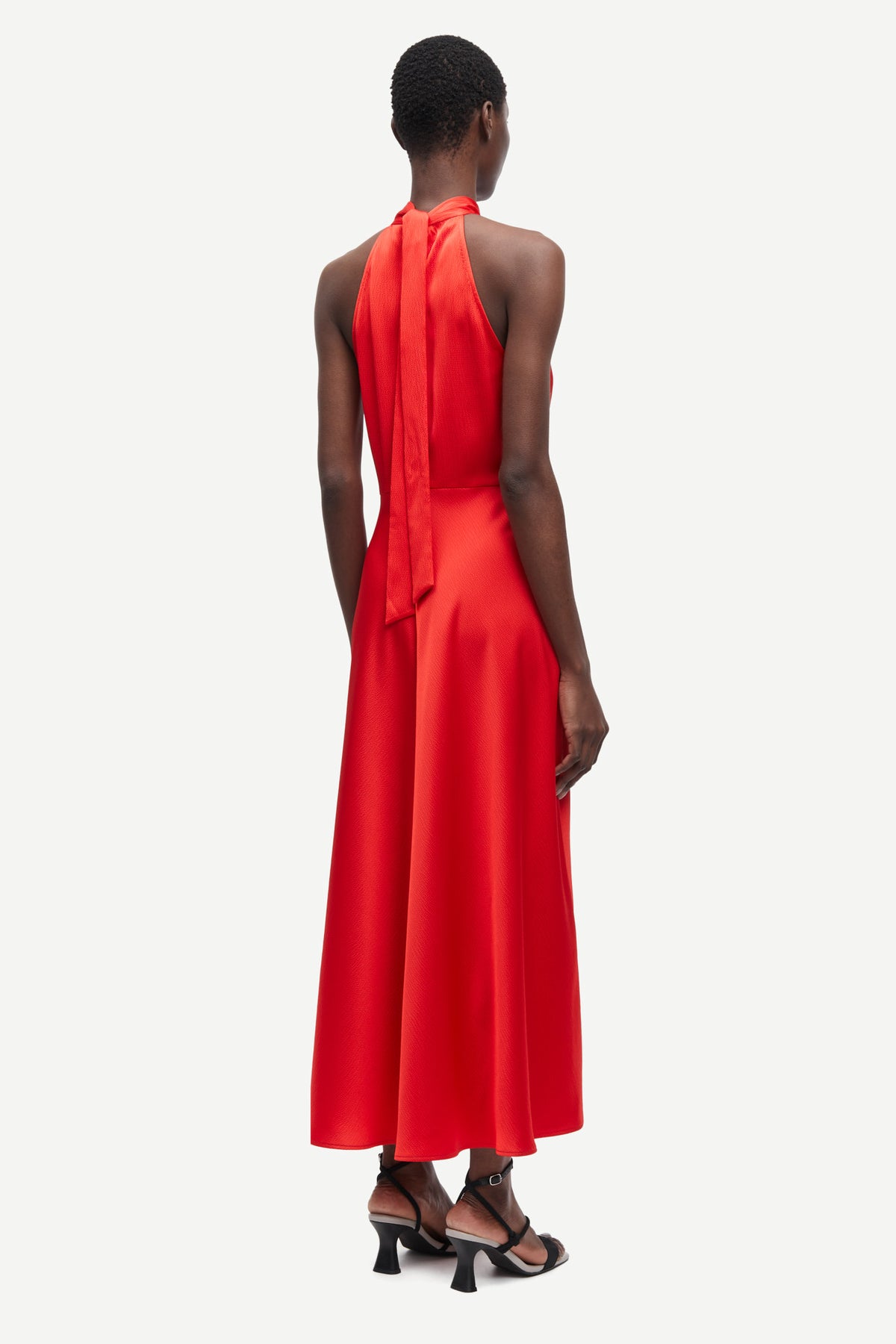 Rheo Dress - Flame Scarlet