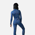 W Booster 1/2 Zip Top - Cosmic Blue