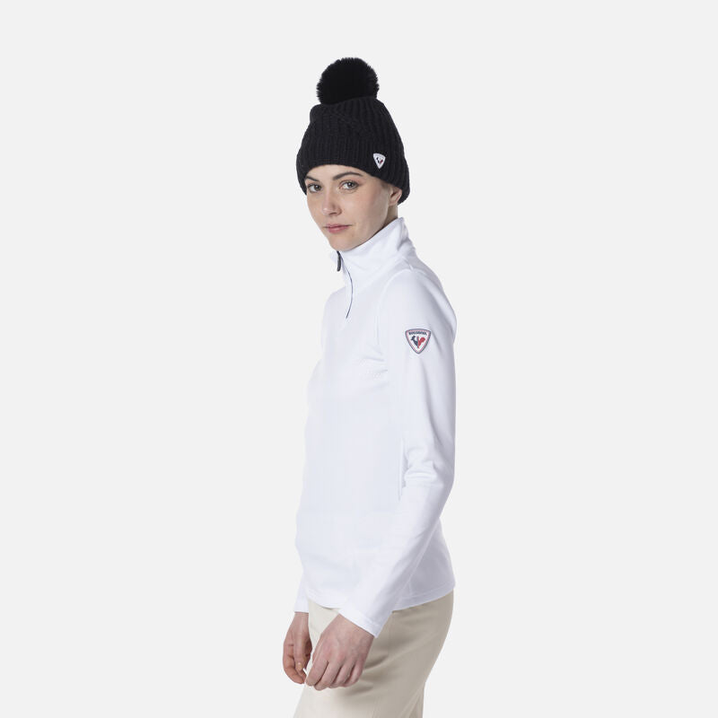 W Resort 1/2 Zip - White