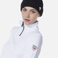 W Resort 1/2 Zip - White