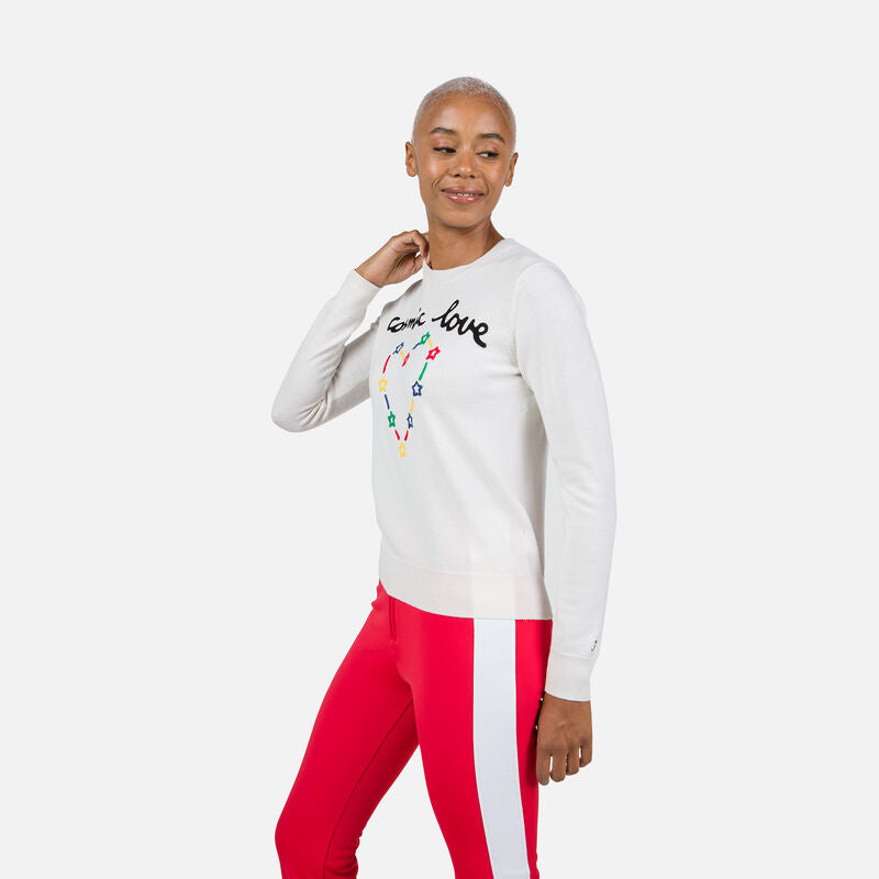 W Esther Round Neck - White