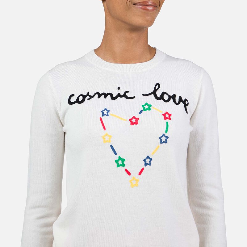W Esther Round Neck - White