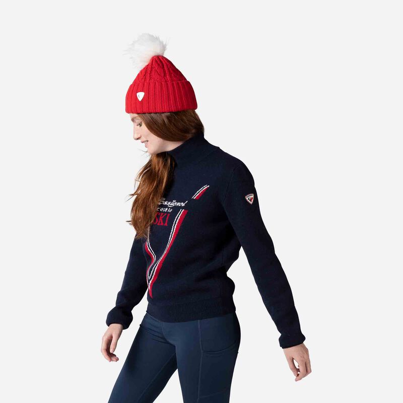 W Victoire Tn Knit - Dark Navy
