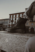 Leather Combat Chelsea - Black