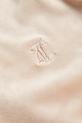 Robertson Classic Velour Zip Hoodie - Mushroom