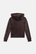 Robertson Classic Velour Zip Hoodie Gold Hw - Java