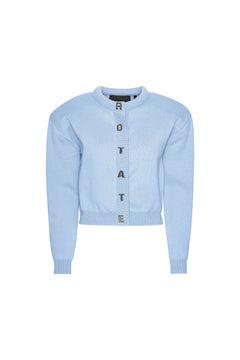 Firm Knit Cardigan - Hydrangea (Blue)