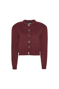 Firm Knit Cardigan - Zinfandel