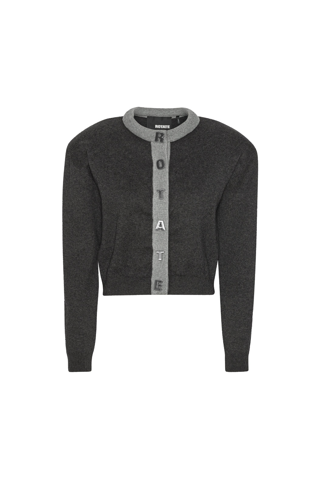 Firm Knit Cardigan - Phantom Comb.