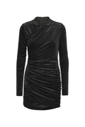 Velvet Ls Mini Dress - Svart