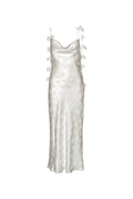 Midi Slip Dress - Egret