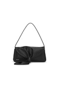Leather Knot Scarf Bag - Svart