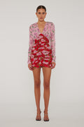 Printed Mini Ls Dress - Wildeve + Prism Pink
Comb