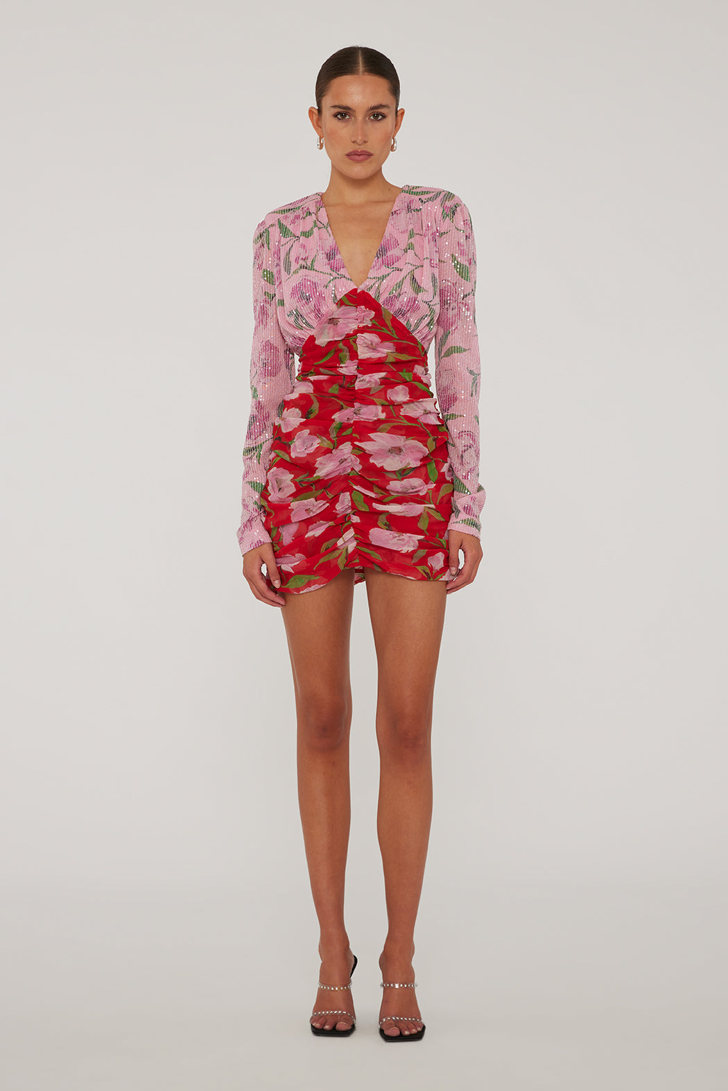 Printed Mini Ls Dress - Wildeve + Prism Pink
Comb