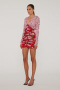 Printed Mini Ls Dress - Wildeve + Prism Pink
Comb