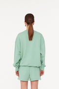 Sweat Logo Crewneck - Granite Green