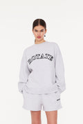 Sweat Logo Crewneck - Light Grey Melange