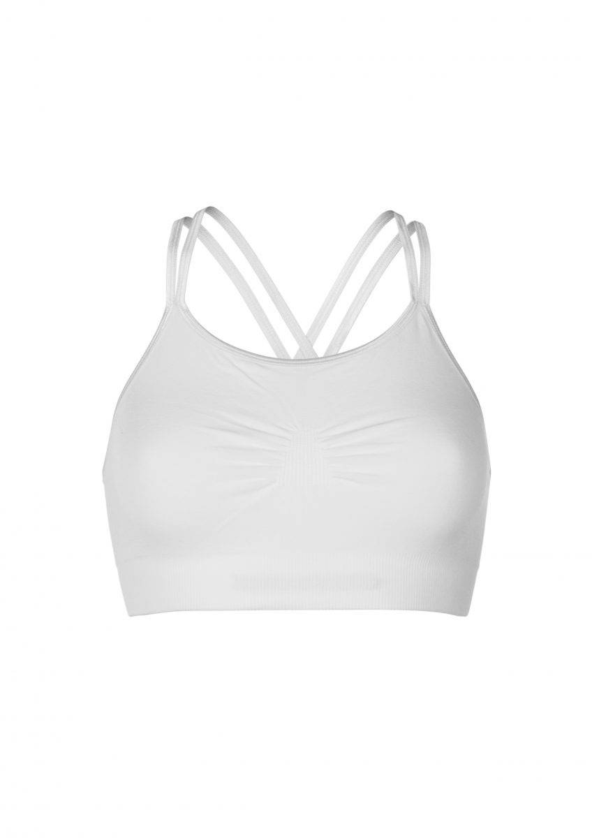 Yoga Bamboo Bra - Pure White