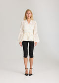 Aliah Daisy Blus - Cream