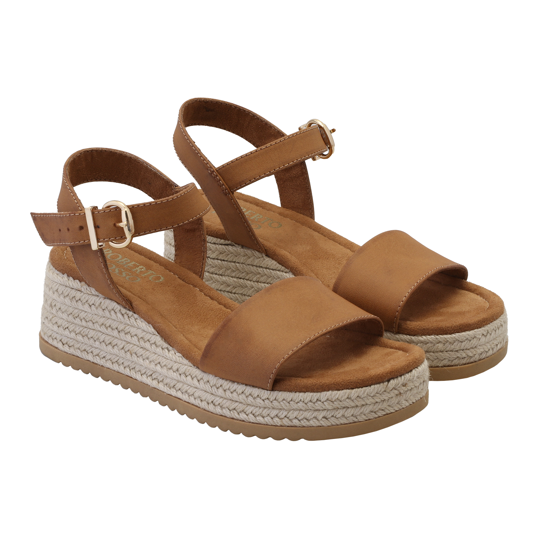 Lili Wedge - Cognac