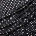 Self-Portrait Slate Rhinestone Mesh Cut Out Midi Dress - Grå