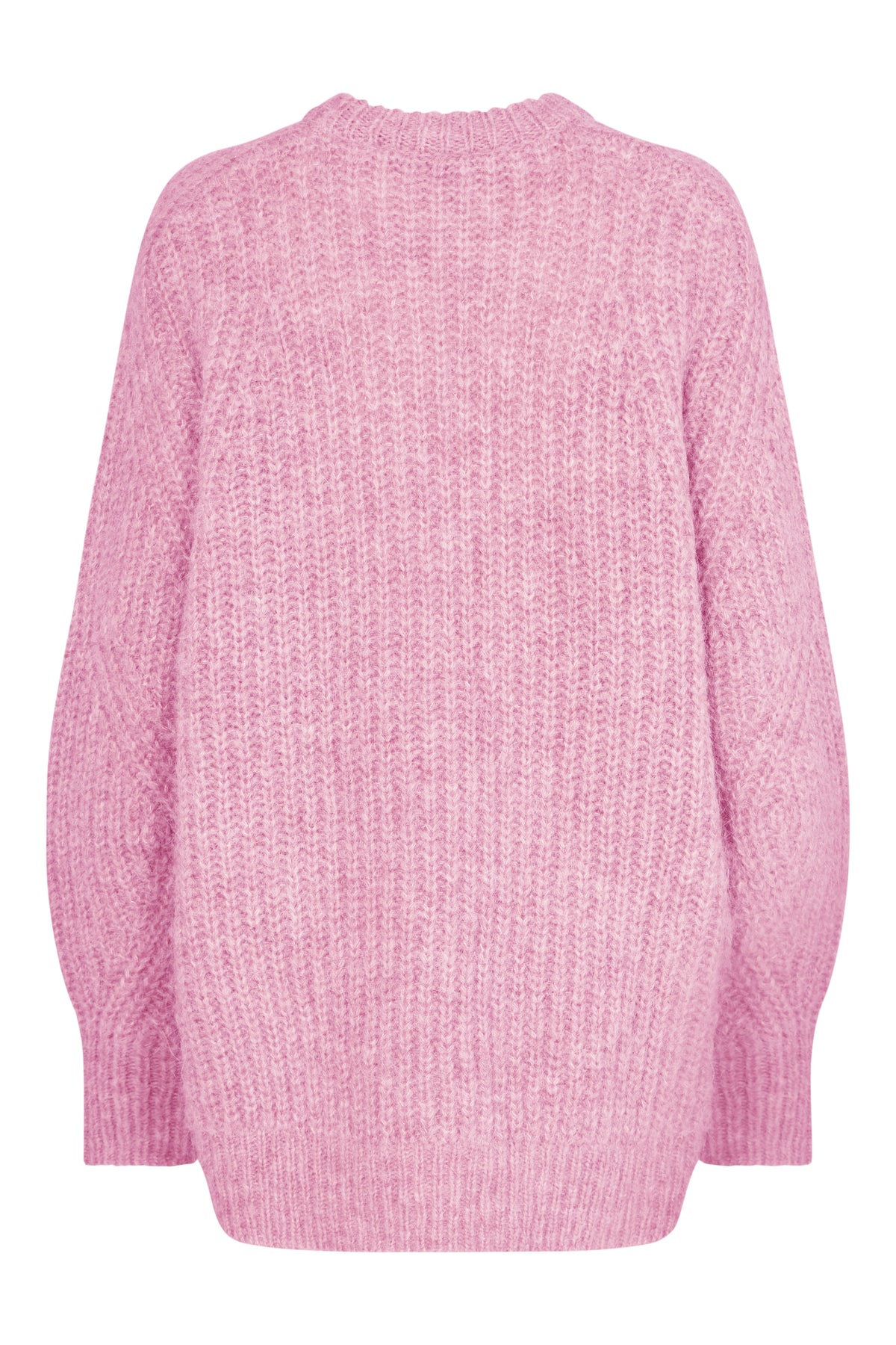Oversized Knit Jumper - Lilac Sachet
