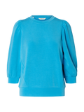 Tenny 3/4 Sweat Top - Malibu Blue