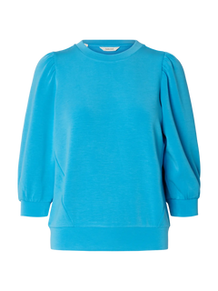 Tenny 3/4 Sweat Top - Malibu Blue