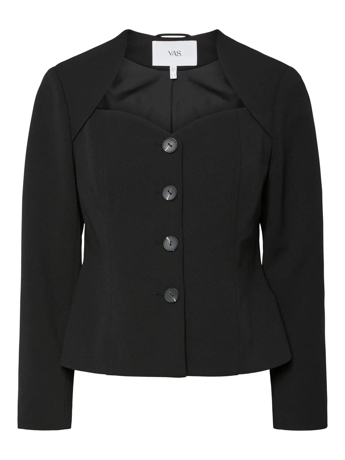 Y.A.S Yasfavo Ls Blazer Top - Svart