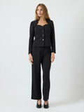 Y.A.S Yasfavo Ls Blazer Top - Svart