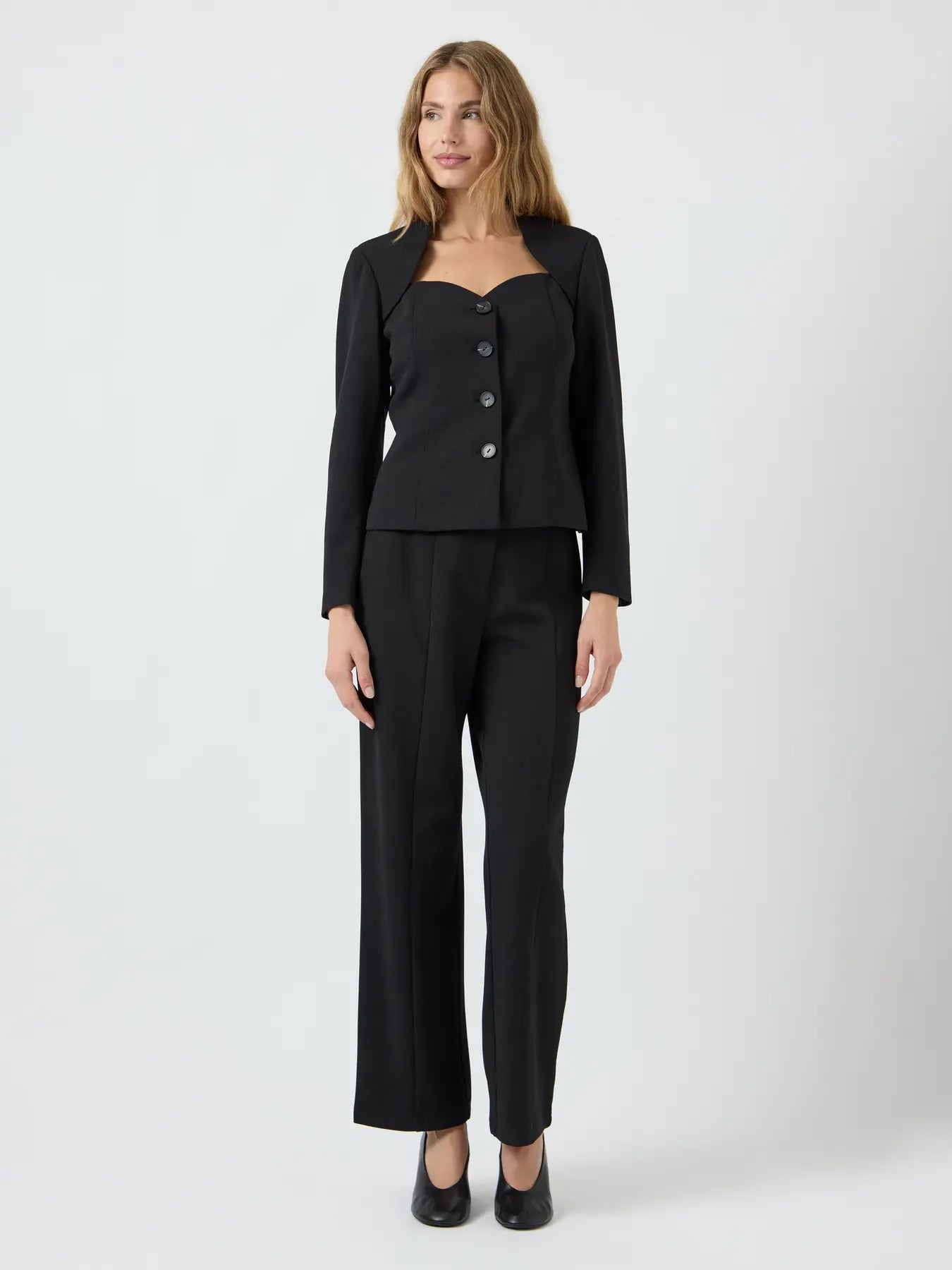 Y.A.S Yasfavo Ls Blazer Top - Svart