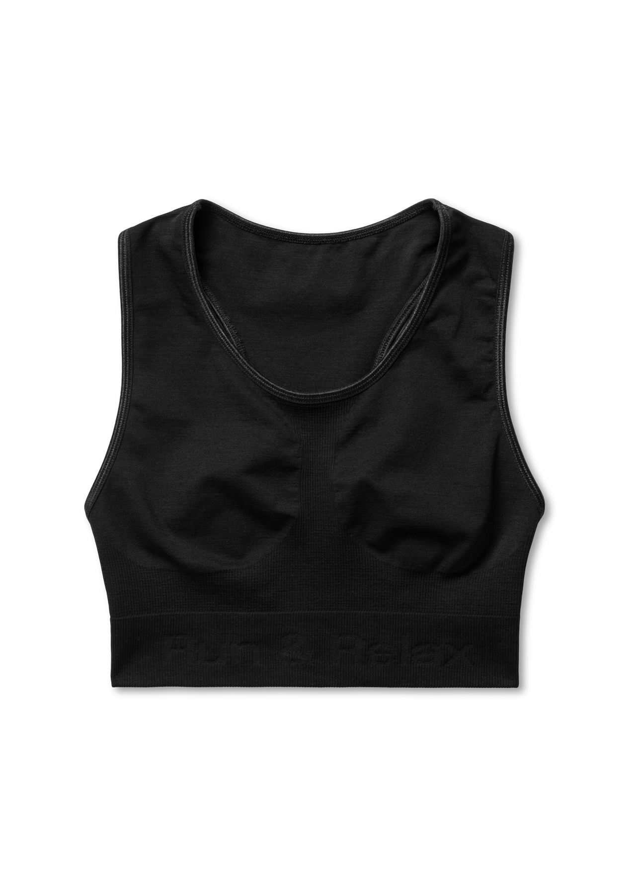 Seamless Sportsbra Medium Support - Beautiful Black
