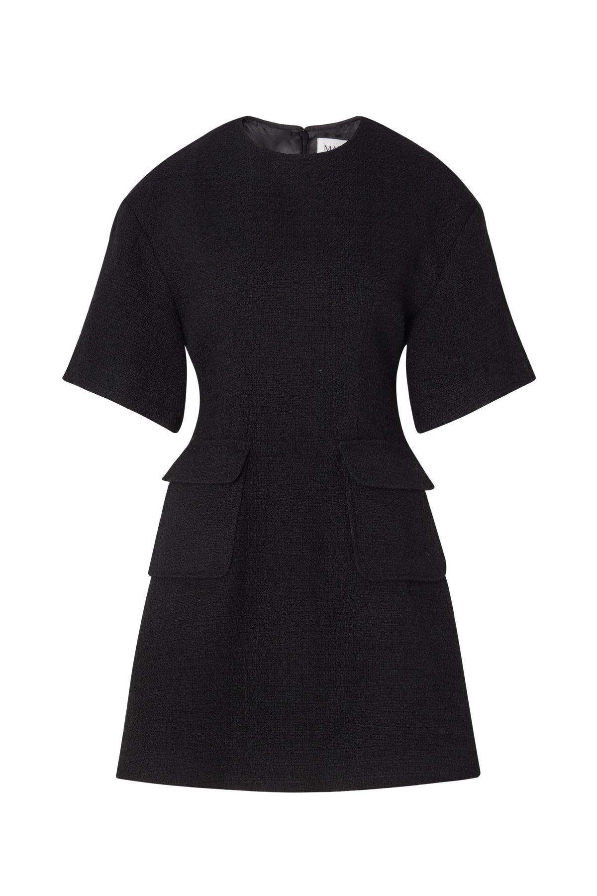 Rayna Boucle Mini Dress - Black