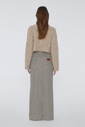 Knit Melange Sweater - Cobblestone