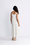 Rana Broderie Anglaise Kjol - Forglemmegei White