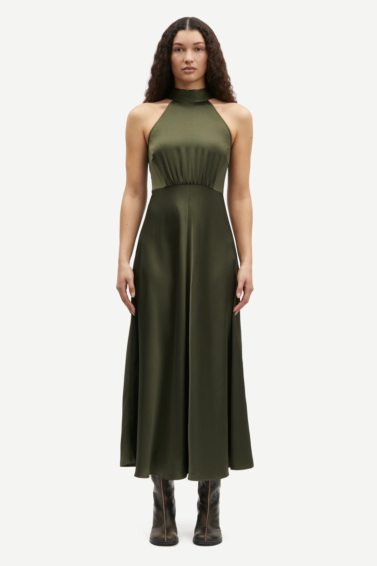 Rheo Dress - Forest Night