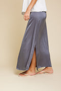 Rikke Viscose Satin - Grey