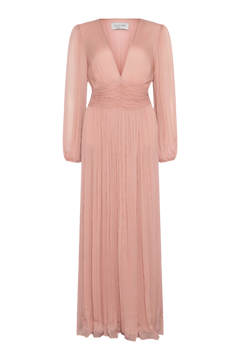 Riviera Dress - Dusty Pink