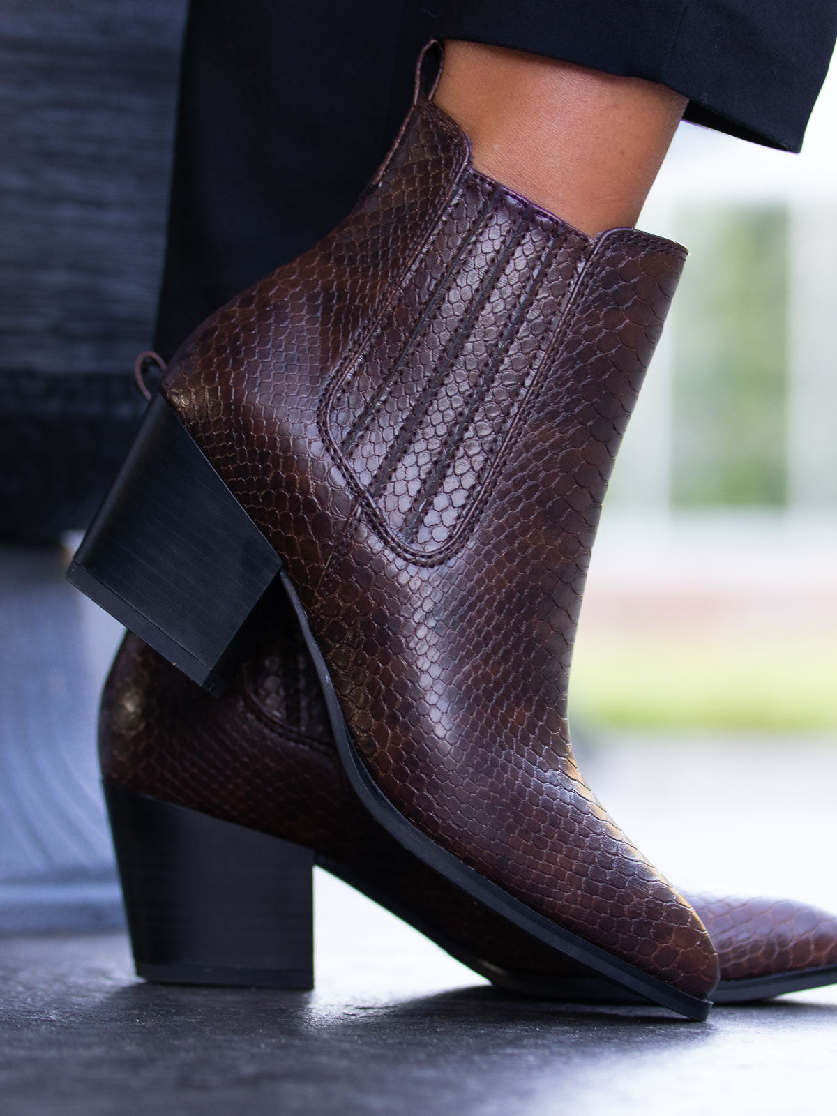 Aurora - Brown Croco