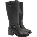 Camperos High Buckle - Svart