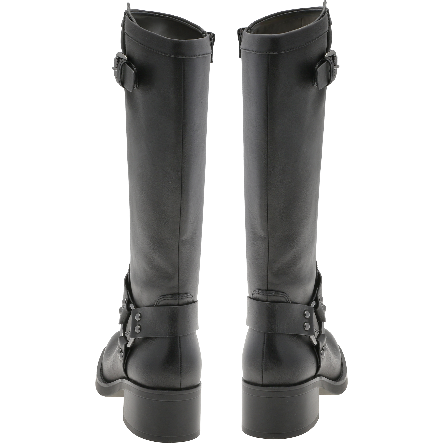 Camperos High Buckle - Svart