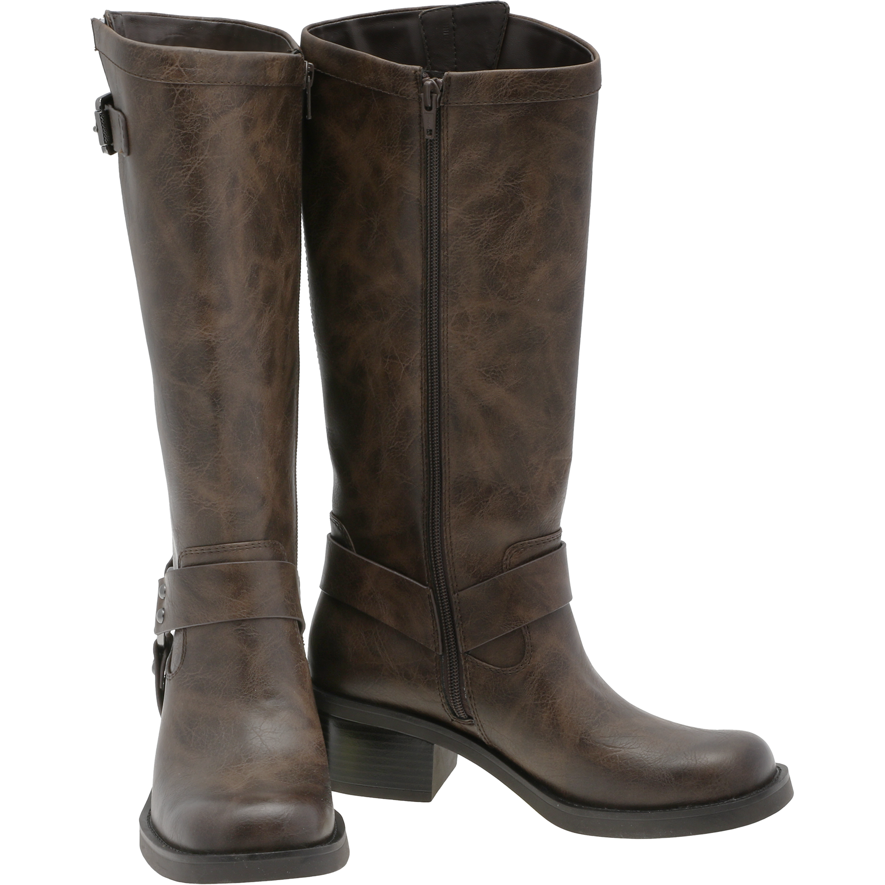 Camperos High Buckle - Brun