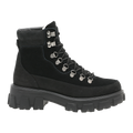 Combat Leather Boot - Warm Black