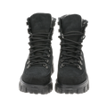 Combat Leather Boot - Warm Black