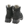 Combat Leather Boot - Warm Black