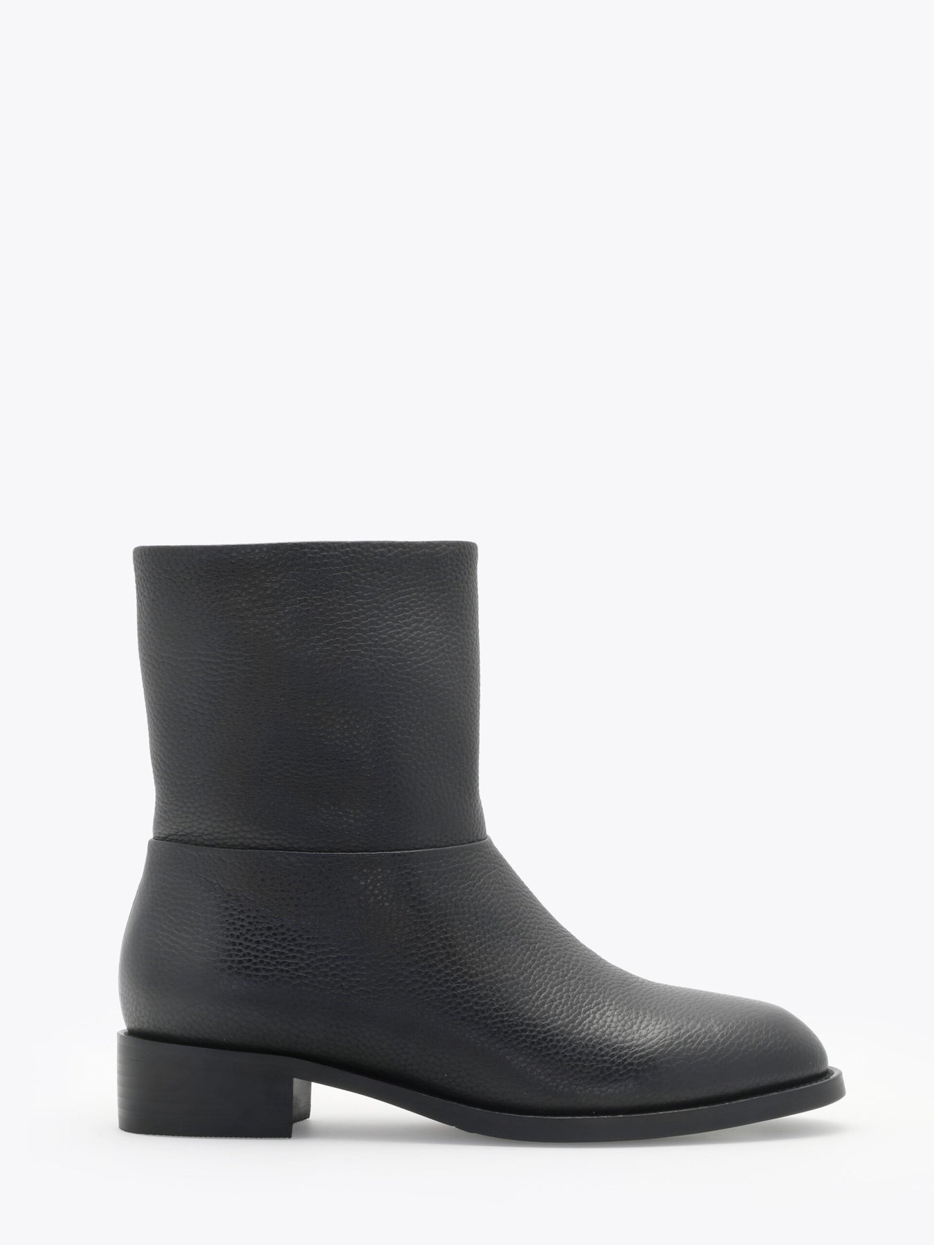 Pavia Leather Boot - Svart