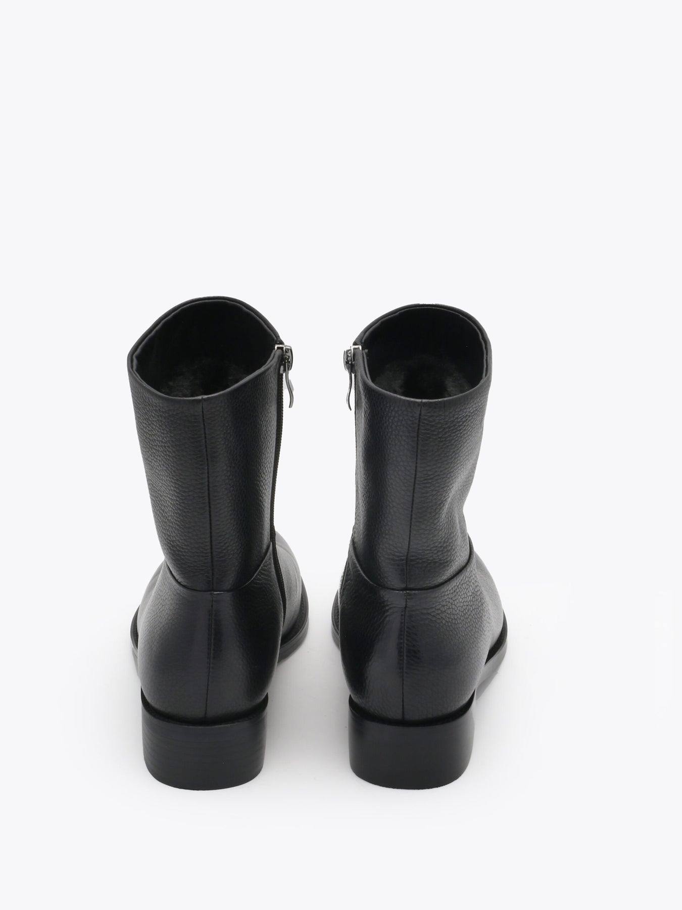 Pavia Leather Boot - Svart
