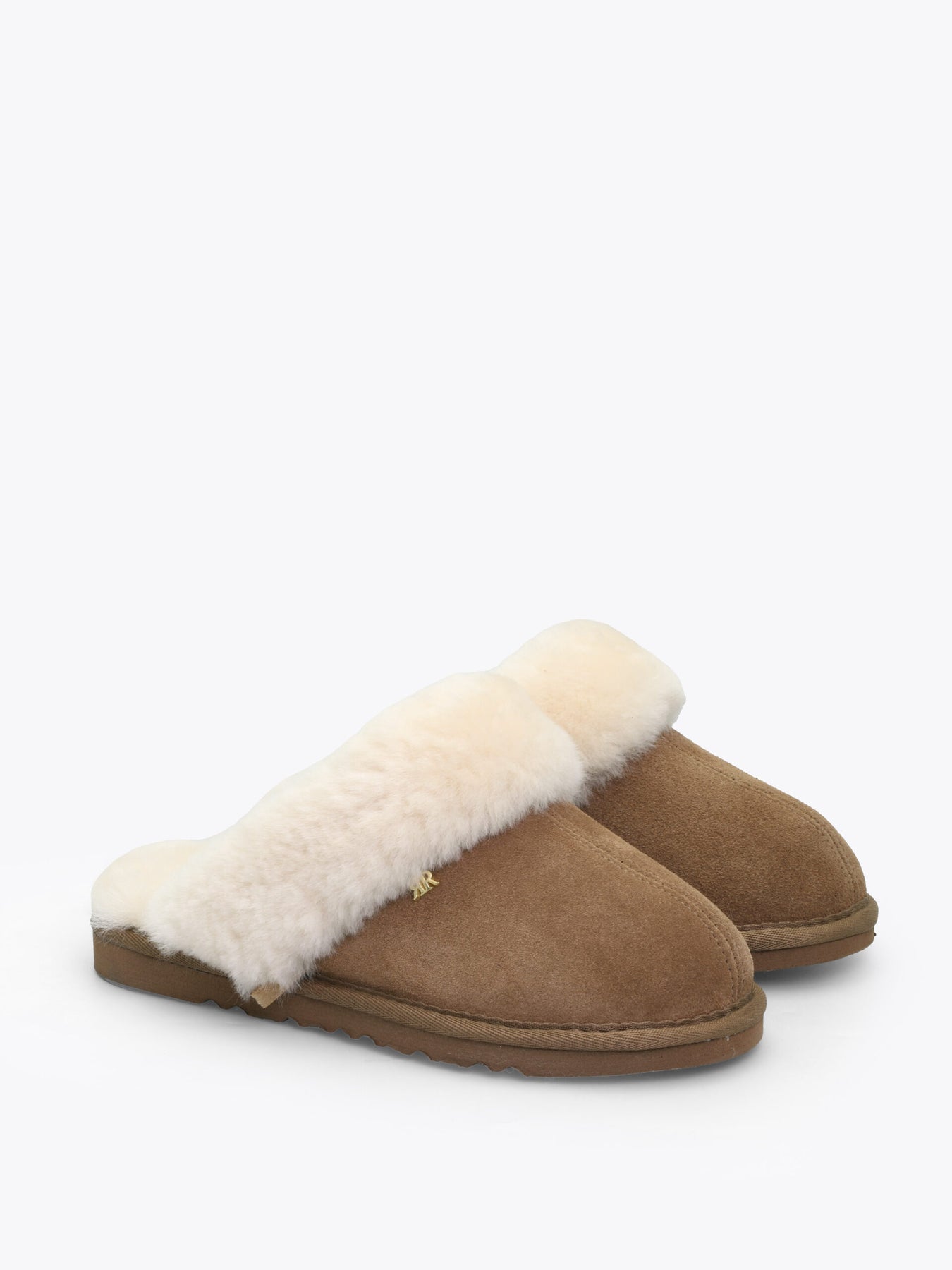Sheepskin Slipper - Cognac